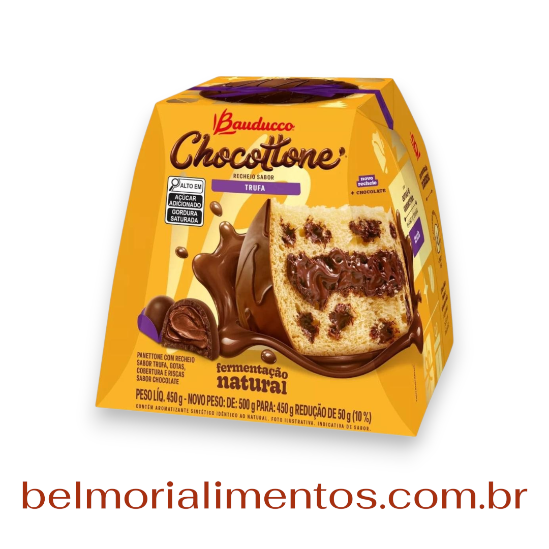 Chocottone Maxi Bauducco Trufa 450g Chocottone Maxi Bauducco 450g Trufa